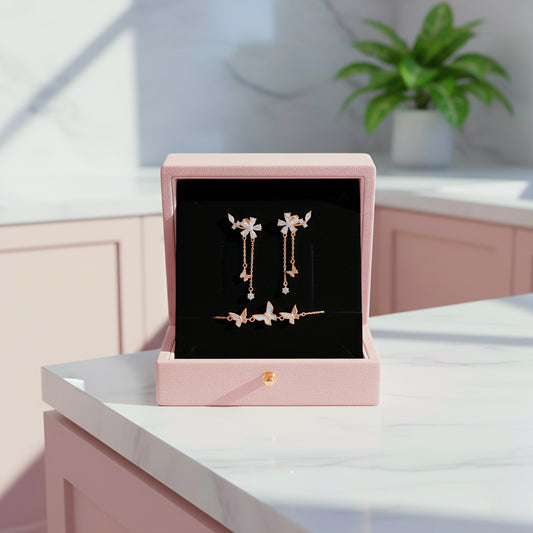 Rose Gold Wings Set