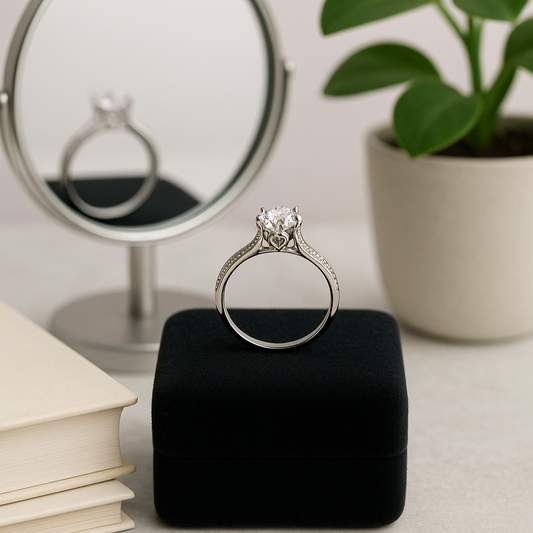 Starfire Solitaire Ring